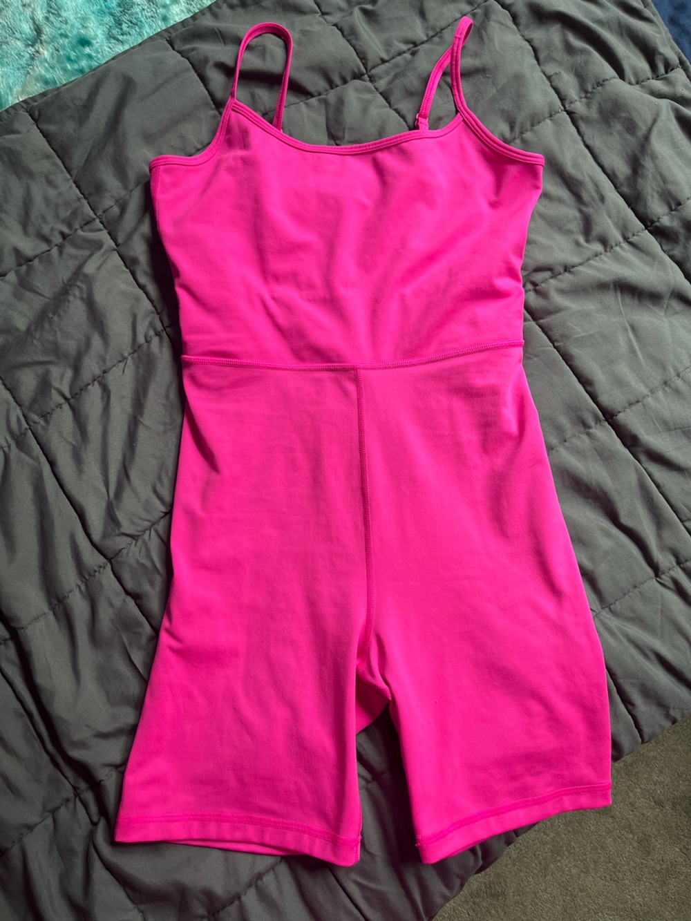 GAP Women's Bright Pink Active Romper
